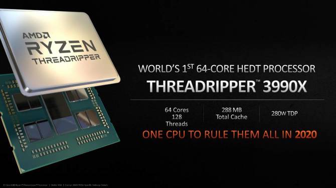 AMD Ryzen Threadripper 3990X - premiera procesora w 2020 roku [1]
