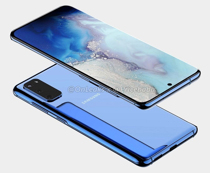 Samsung Galaxy S11e na renderach, będzie większy od poprzednika [2]