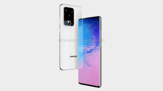 Samsung Galaxy S11+ na renderach z ogromną wysepką na aparaty [1]