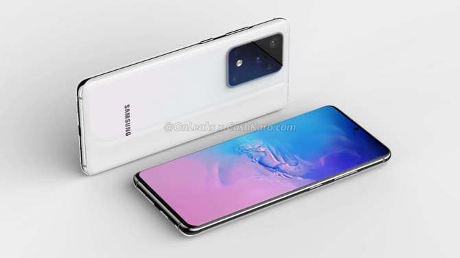Samsung Galaxy S11+ na renderach z ogromną wysepką na aparaty [2]