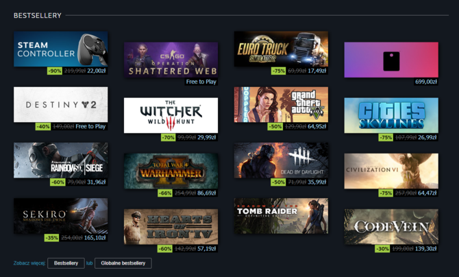 Steam Autumn Sale 2019 - start wielkiej wyprzedaży gier. Co ciekawego? [2]