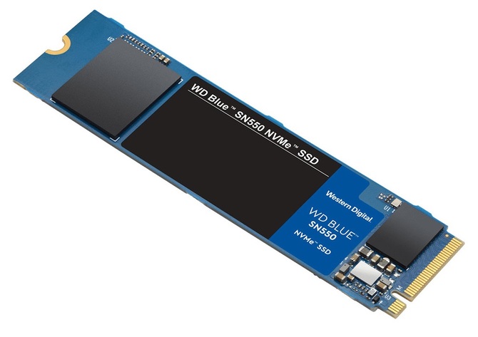 WD Blue SN550 - nowe budżetowe dyski SSD w standardzie NVMe [1]