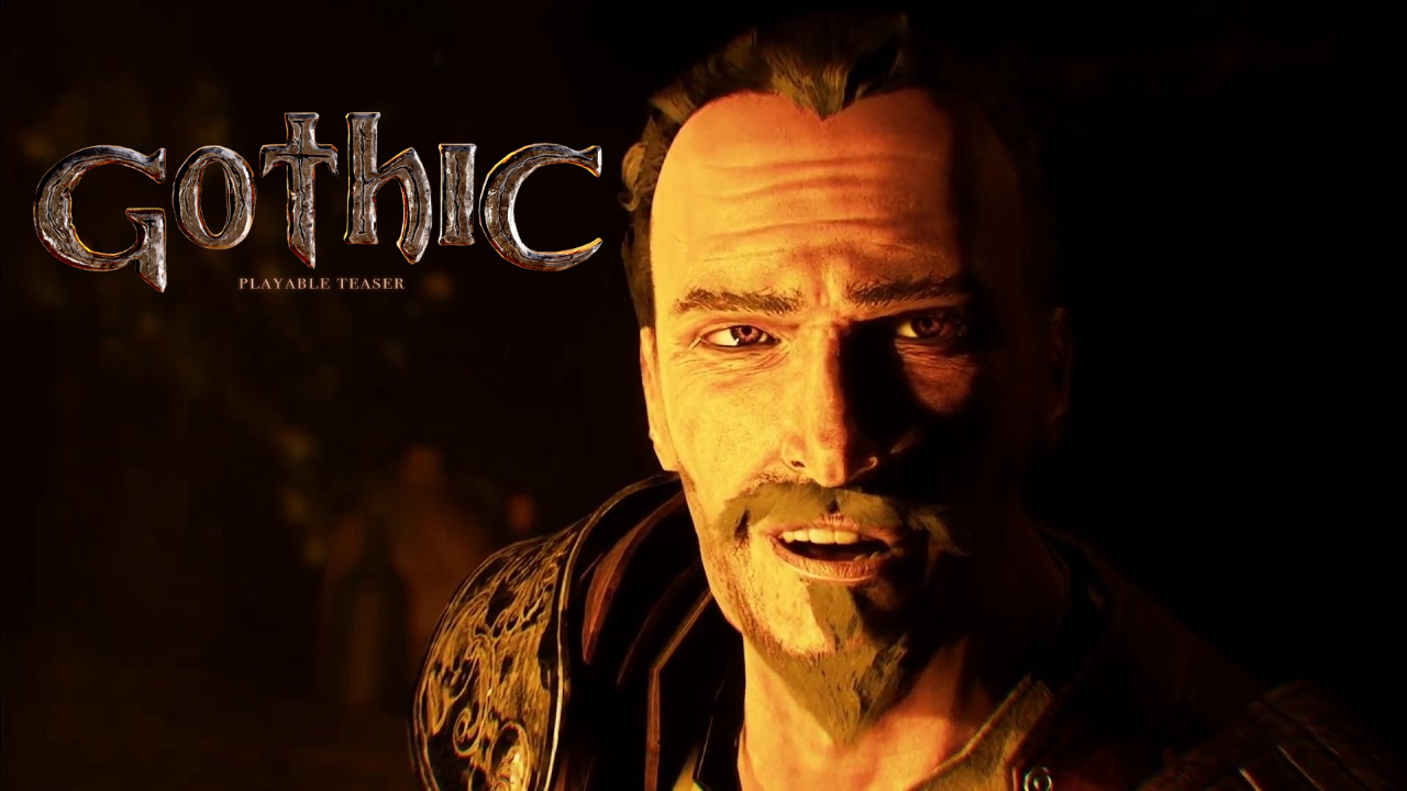 Gothic playable. Диего Готика ремейк. Готика ремастер Диего. Gothic 1 Remake playable Teaser. Готика 1 Remastered.
