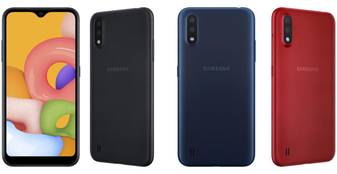 Samsung Galaxy A01 - przyzwoity smartfon wyceniony na 100 euro [2]