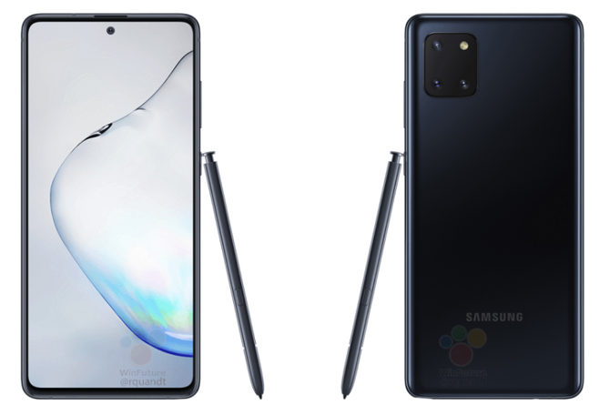 Samsung Galaxy Note 10 Lite - znamy ostateczny wygląd smartfona [1]