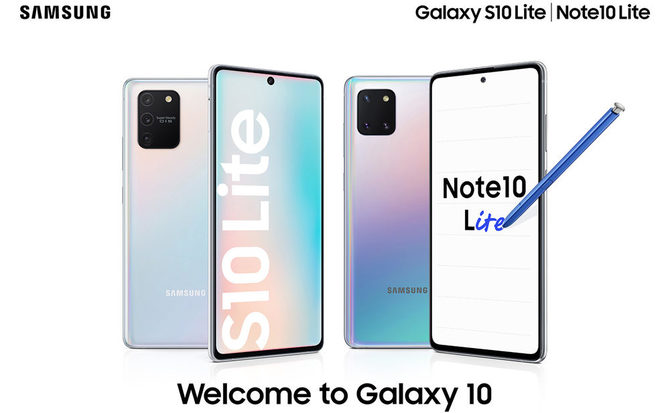 Samsung Galaxy S10 Lite i Samsung Note 10 Lite oficjalnie [1]