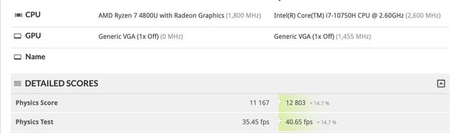 AMD Ryzen 7 4800U - porównanie z Core i7-10750H i Ryzen 7 3700U [2]