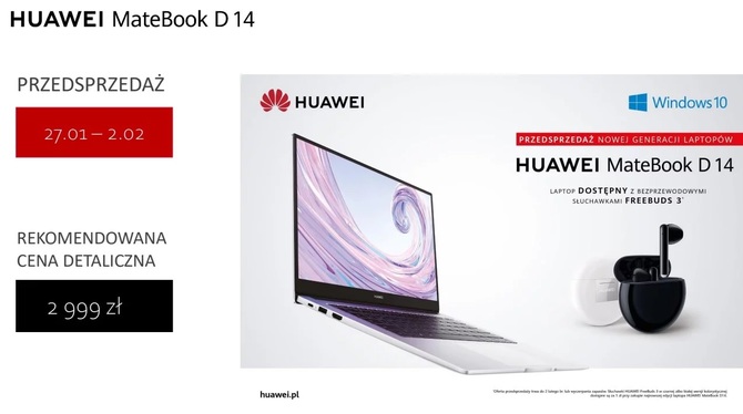 Nowe modele Huawei Matebook D14 i D15 debiutują w Polsce [3]