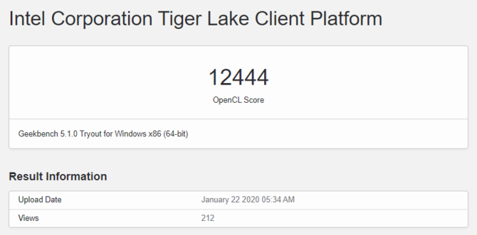 Intel Tiger Lake-U - nowe testy procesora i układu iGPU Gen.12 [3]