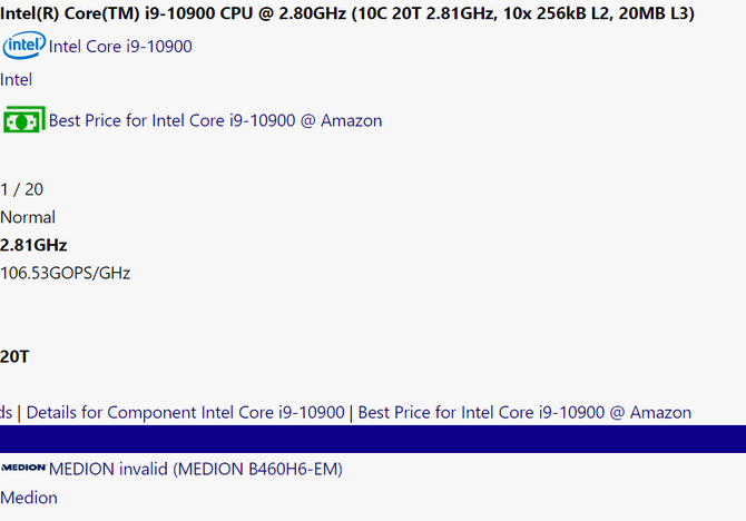 Intel H510, H410 i B460 - ślady nowych chipsetów znalezione w sieci [3]