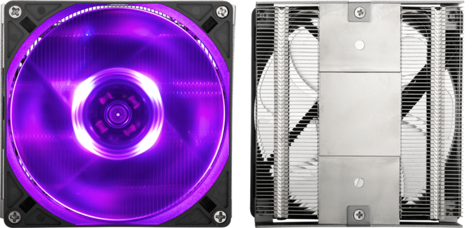 Cooler Master MasterAir G200P - Niskoprofilowe chłodzenie z RGB LED [3]