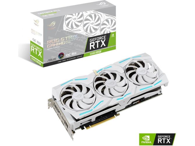 ASUS RTX 2080 SUPER ROG Strix White OC - Turing cały na biało [1]