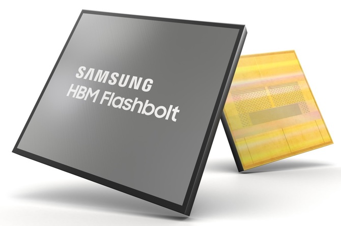 Samsung: premiera pamięci HBM2E Flashbolt o pojemności 16 GB [1]