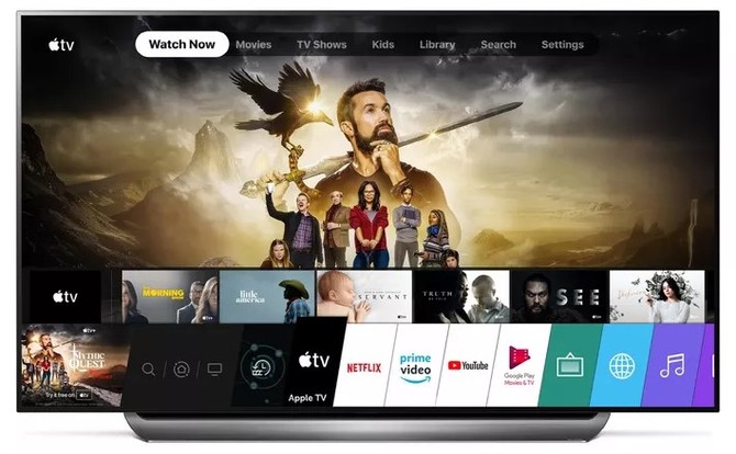 Telewizory LG OLED i LCD z 2019 otrzymują aplikację Apple TV [1]