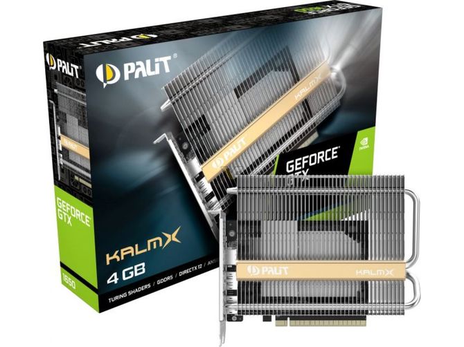 Palit GeForce GTX 1650 KalmX - Turing z pasywnym chłodzeniem [1]