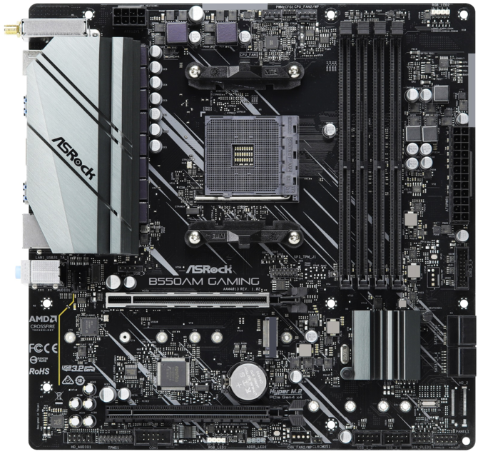 ASRock B550AM Gaming - Mała płyta główna z nowym chipsetem  [2]