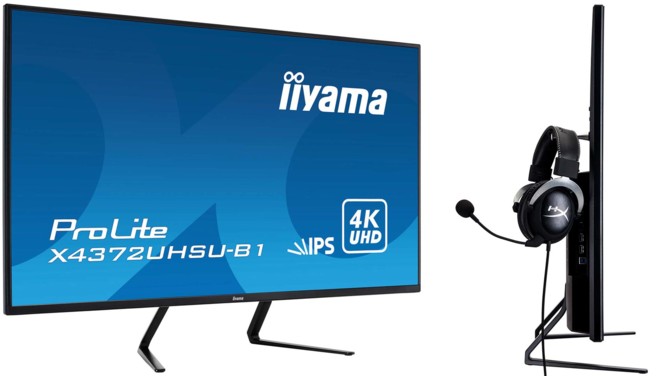 iiyama ProLite X4372UHSU-B1 - wielozadaniowy monitor 4K HDR [1]