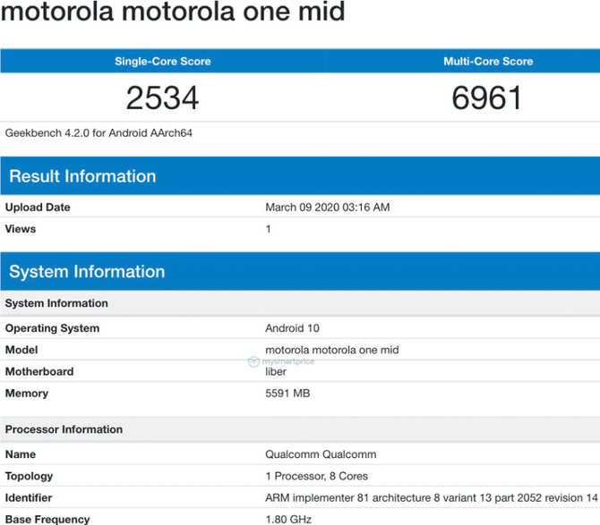Motorola One Mid - nowy smartfon z systemem Android One [2]