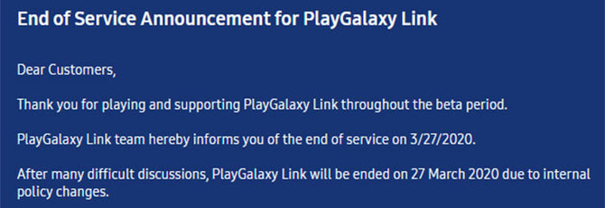 PlayGalaxy Link: Samsung zamyka swój serwis streamingu gier [3]