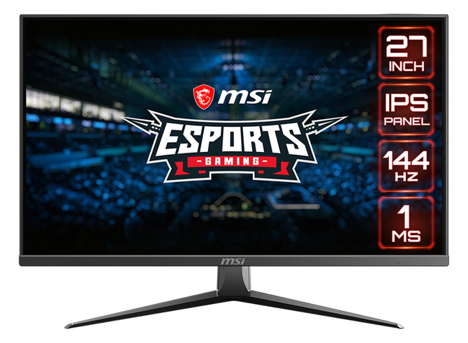 MSI Optix MAG273(R) - 27-calowe monitory IPS 144 Hz do e-sportu  [1]