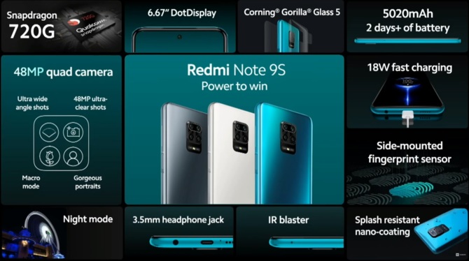 Redmi Note 9S - światowa premiera dobrze rokującego smartfona [4]
