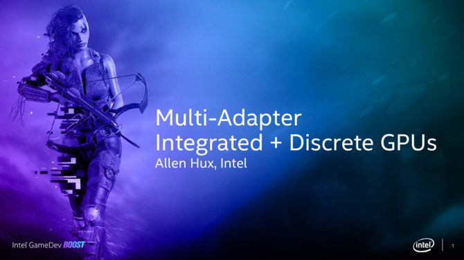 Intel Multi-Adapter - możliwość kierowania mocy z iGPU do dGPU [1]