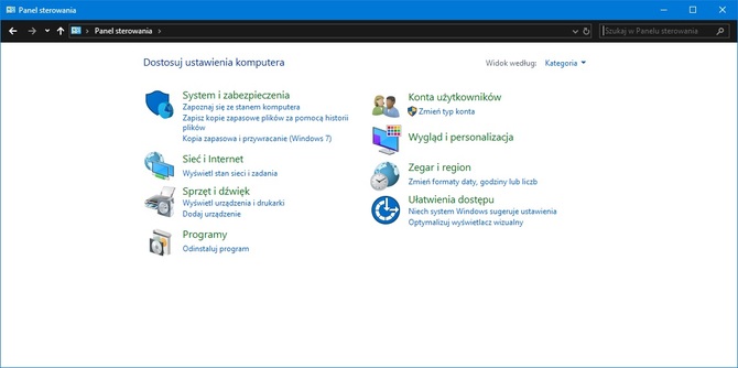 Panel sterowania może całkowicie zniknąć z Windowsa 10 [1]