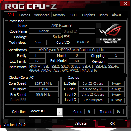 AMD Ryzen 9 4900HS - procesor wygrywa z Intel Core i9-9880H [6]