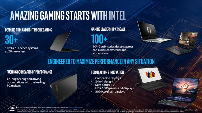 Intel Comet Lake-H - oficjalna prezentacja procesorów dla laptopów [3]