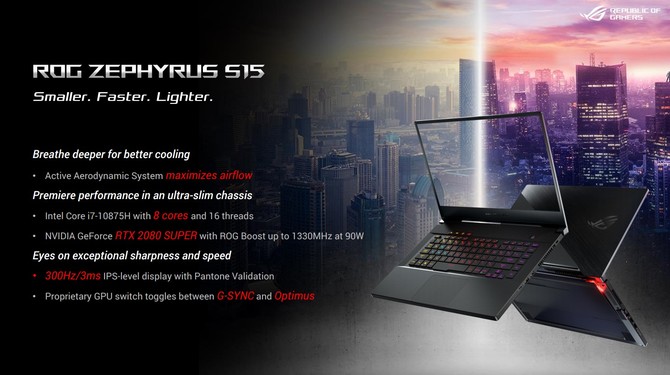 Laptopy ASUS - nowości z Intel Comet Lake-H i NVIDIA RTX SUPER [17]