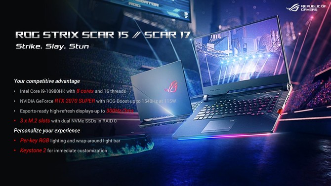 Laptopy ASUS - nowości z Intel Comet Lake-H i NVIDIA RTX SUPER [7]