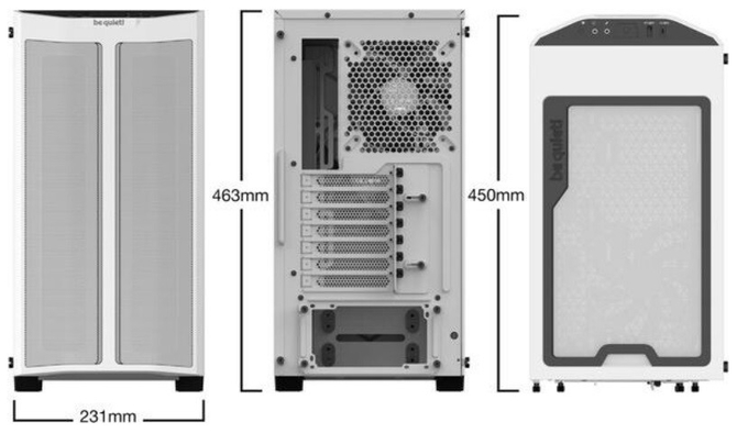 be quiet! Pure Base 500DX - Przewiewne obudowy z ARGB LED [4]