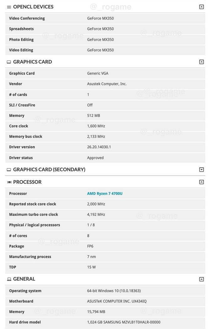 ASUS Zenbook 14 z AMD Ryzen 7 4700U oraz GeForce MX350 [2]