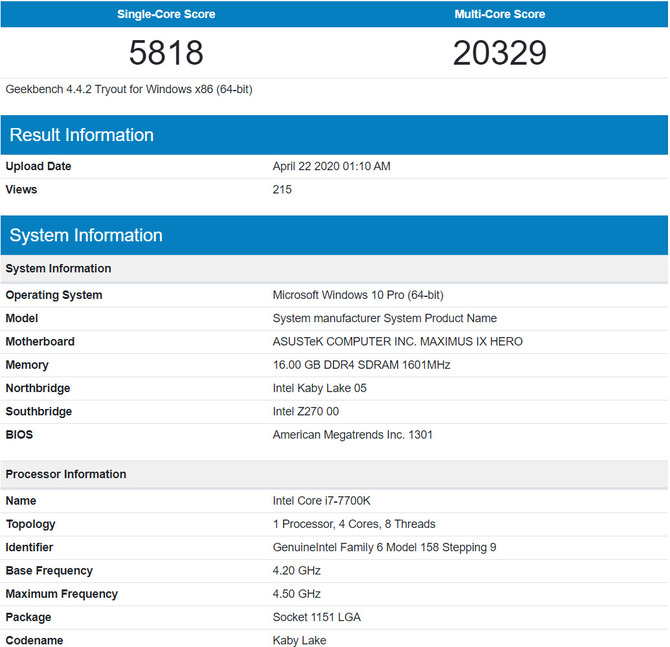 AMD Ryzen 3 3300X vs Intel Core i7-7700K - Pierwsze wyniki testów [5]