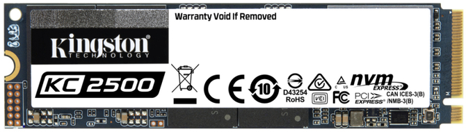 Kingston KC2500 - SSD NVMe z 96-warstowymi kośćmi 3D TLC NAND [2]