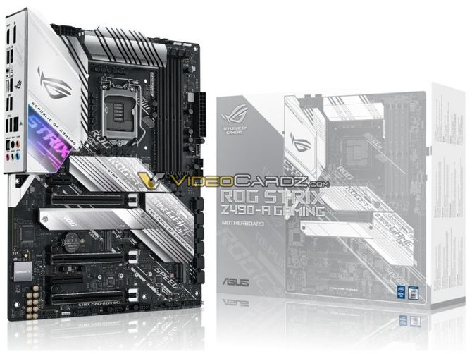 ASUS ROG STRIX Z490 - szczegóły nowych płyt głównych LGA 1200 [1]