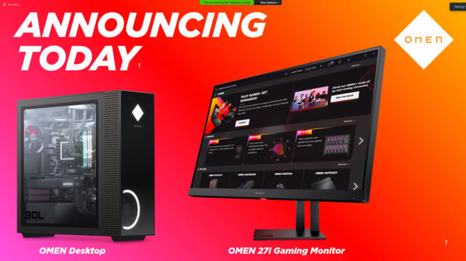 OMEN 25L, OMEN 30L i OMEN 27i - monitor i komputery dla graczy [1]