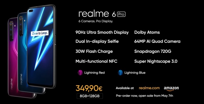 Realme 6 Pro - już po europejskiej premierze. Jest cena smartfona [1]