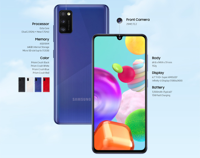 Samsung Galaxy A41 w Polsce. Prawdziwie kompaktowy smartfon [3]