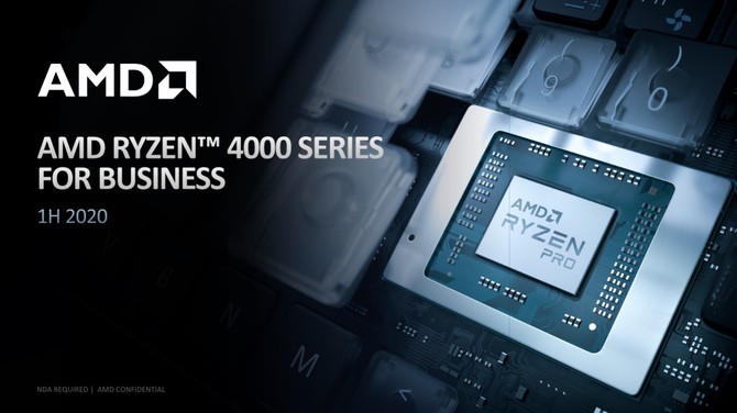 AMD Ryzen 4000 PRO - procesory APU dla biznesowych laptopów [1]