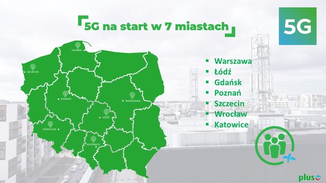 Sieć 5G w Polsce już w najbliższy poniedziałek - uruchomi ją Plus [2]