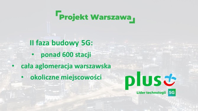 Sieć 5G w Polsce już w najbliższy poniedziałek - uruchomi ją Plus [3]