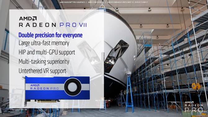 AMD Radeon Pro VII to konkurencja dla NVIDIA Quadro GV100 [6]