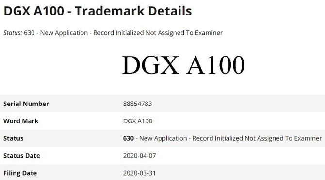 NVIDIA DGX A100 ma być największym układem graficznym [3]