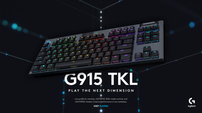 Logitech G915 TKL: Topowa klawiatura mechaniczna w nowej wersji [3]