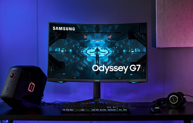 Samsung Odyssey G7: specyfikacja zakrzywionych monitorów QLED [5]