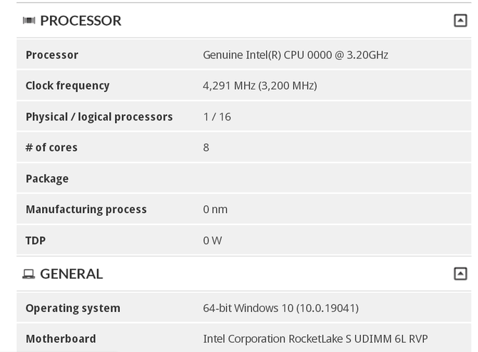 Intel Rocket Lake-S - testy wydajności 8-rdzeniowego procesora [2]