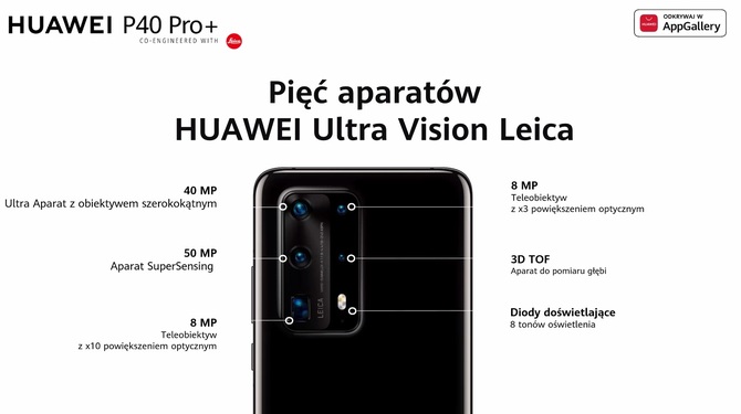 Huawei P40 Pro+ w polskich sklepach. Cena i bonusy w preorderze [6]