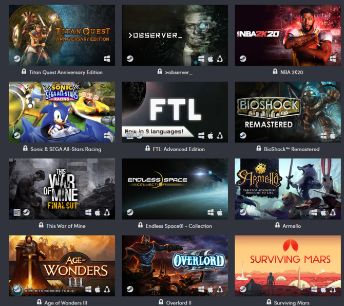 BioShock, NBA2K, Titan Quest: 50 gier w paczce od Humble Store [2]