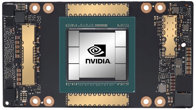 NVIDIA A100 - akcelerator z rdzeniem Ampere GA100 w wersji PCI-E [1]